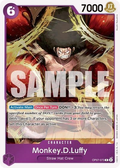MonkeyDLuffy 073 500 Years in the Future One Piece card