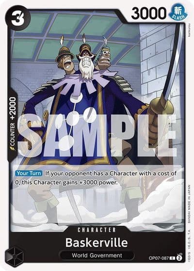 Baskerville 500 Years in the Future One Piece card