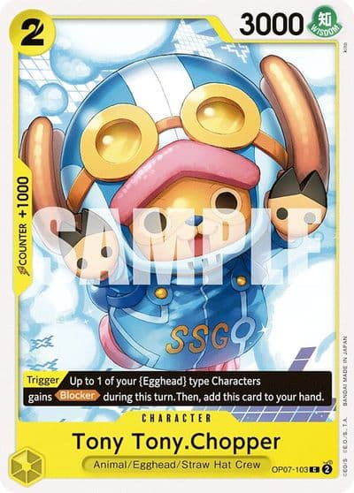 Tony TonyChopper 103 500 Years in the Future One Piece card