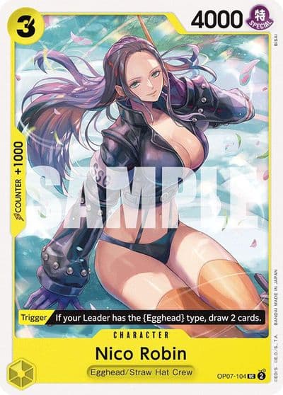 Nico Robin 500 Years in the Future One Piece card