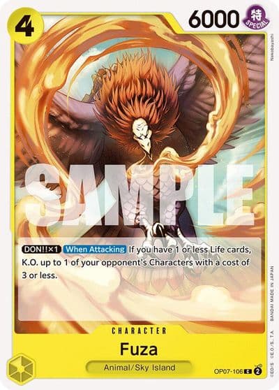 Fuza 500 Years in the Future One Piece card