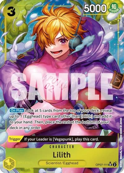 Lilith Parallel 500 Years in the Future One Piece card