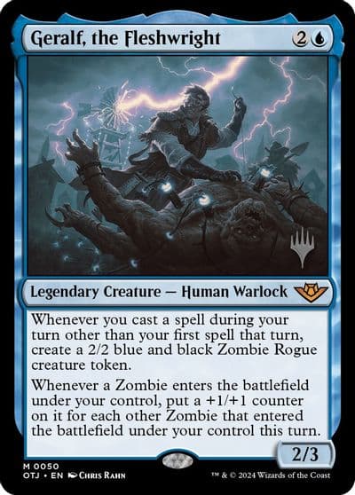 Geralf the Fleshwright Promo Pack: Outlaws of Thunder Junction Magic card