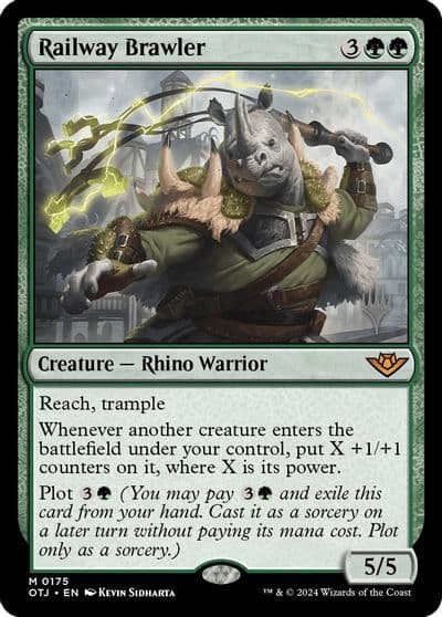 Railway Brawler Promo Pack: Outlaws of Thunder Junction Magic card