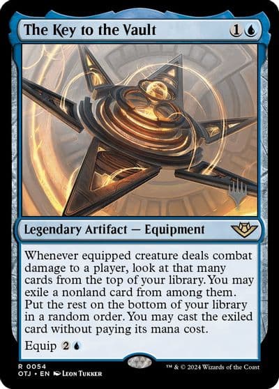The Key to the Vault Promo Pack: Outlaws of Thunder Junction Magic card