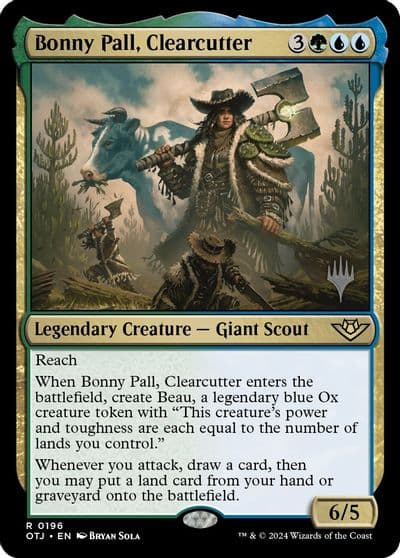 Bonny Pall Clearcutter Promo Pack: Outlaws of Thunder Junction Magic card