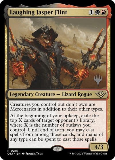 Laughing Jasper Flint Promo Pack: Outlaws of Thunder Junction Magic card