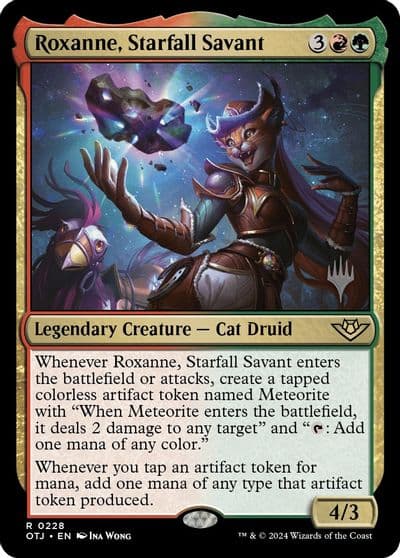 Roxanne Starfall Savant Promo Pack: Outlaws of Thunder Junction Magic card