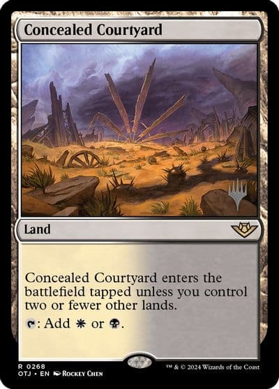 Concealed Courtyard Promo Pack: Outlaws of Thunder Junction Magic card