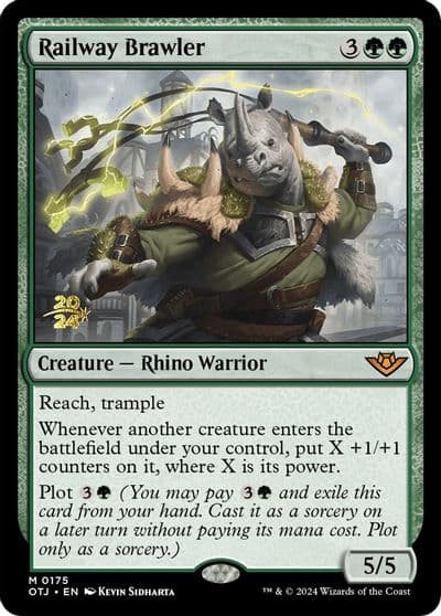 Railway Brawler Prerelease Cards Magic card