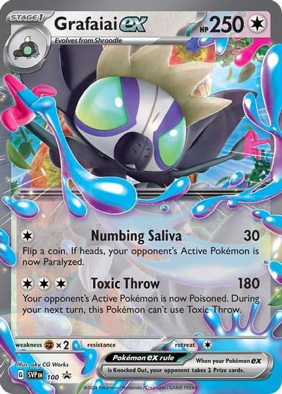 Grafaiai ex - 100 SV: Scarlet & Violet Promo Cards Pokemon card