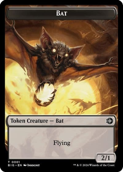 Bat Token Outlaws of Thunder Junction: The Big Score Magic card