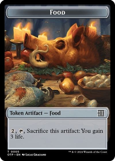 Food Token Outlaws of Thunder Junction: Breaking News Magic card
