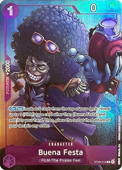 Buena Festa Premium Card Collection Best Selection Vol 1 One Piece Promotion Cards One Piece card