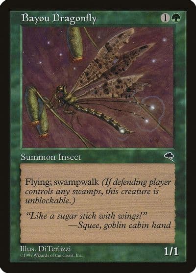 Bayou Dragonfly Tempest Magic card