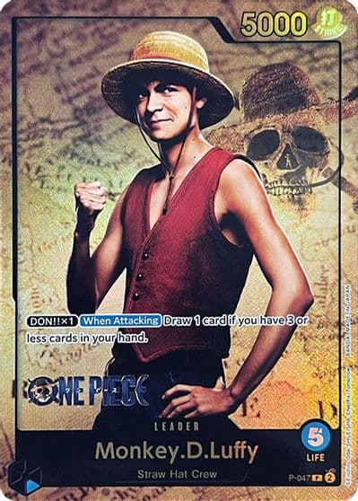 MonkeyDLuffy 047 Premium Card Collection Live Action Edition One Piece Promotion Cards One Piece card