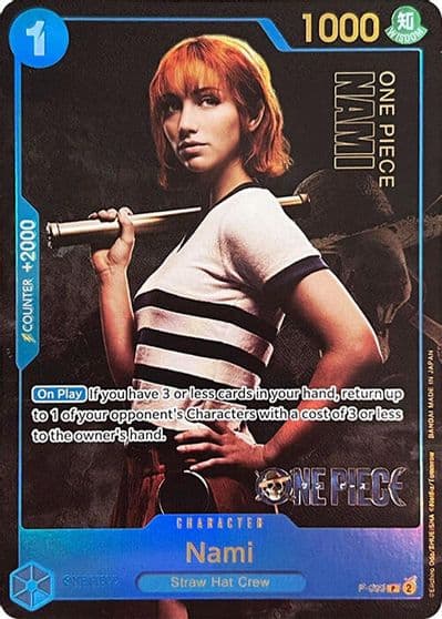 Nami Premium Card Collection Live Action Edition One Piece Promotion Cards One Piece card