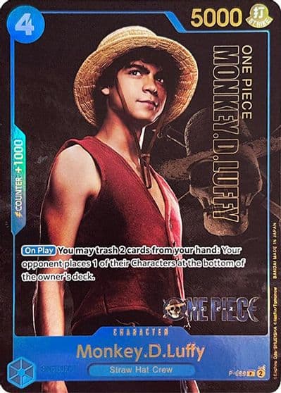 MonkeyDLuffy 055 Premium Card Collection Live Action Edition One Piece Promotion Cards One Piece card