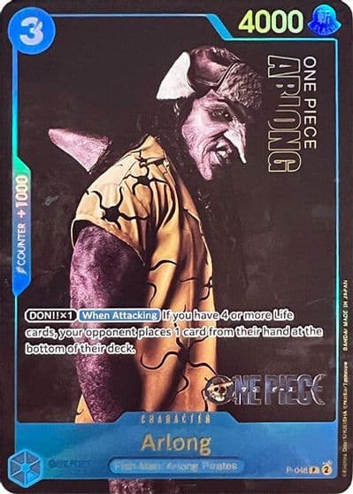 Arlong Premium Card Collection Live Action Edition One Piece Promotion Cards One Piece card