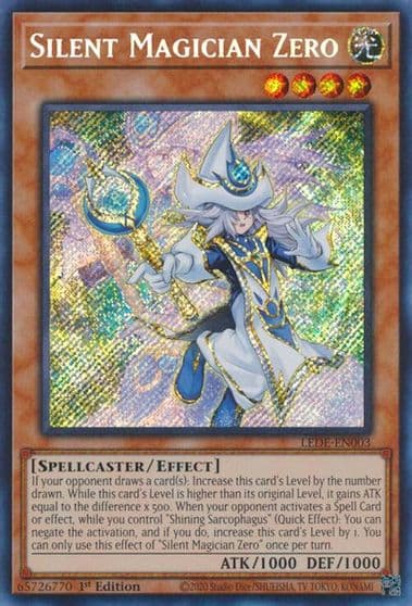 Silent Magician Zero Legacy of Destruction Yu-Gi-Oh! card