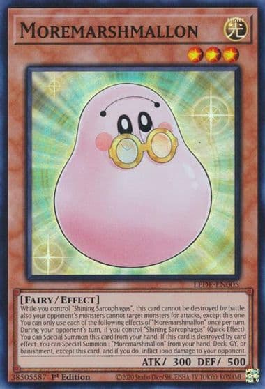 Moremarshmallon Legacy of Destruction Yu-Gi-Oh! card