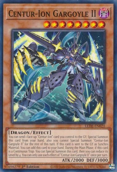 Centur Ion Gargoyle II Legacy of Destruction Yu-Gi-Oh! card