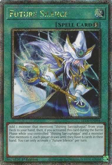 Future Silence Quarter Century Secret Rare Legacy of Destruction Yu-Gi-Oh! card
