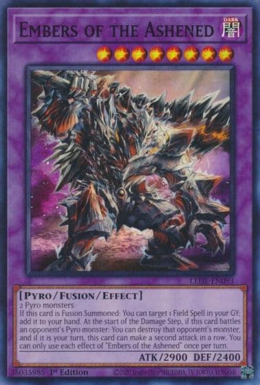 Embers of the Ashened Legacy of Destruction Yu-Gi-Oh! card