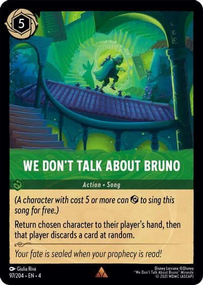 We Dont Talk About Bruno Ursula's Return Lorcana card