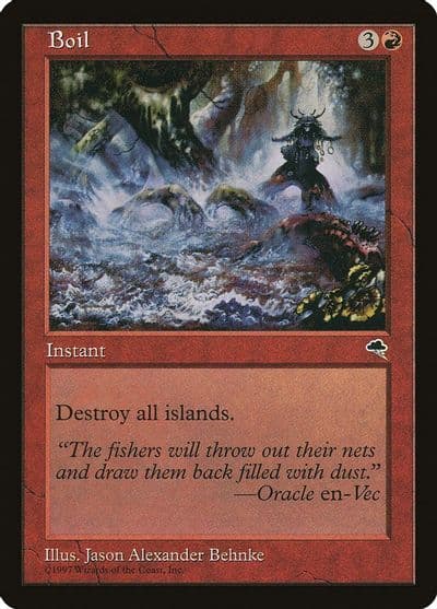 Boil Tempest Magic card