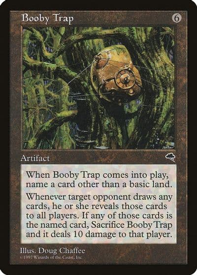 Booby Trap Tempest Magic card