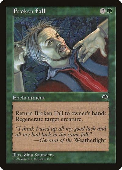 Broken Fall Tempest Magic card