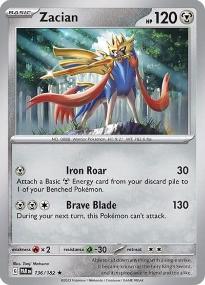 Zacian Deck Exclusives Pokemon card