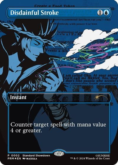 Disdainful Stroke Standard Showdown Promos Magic card