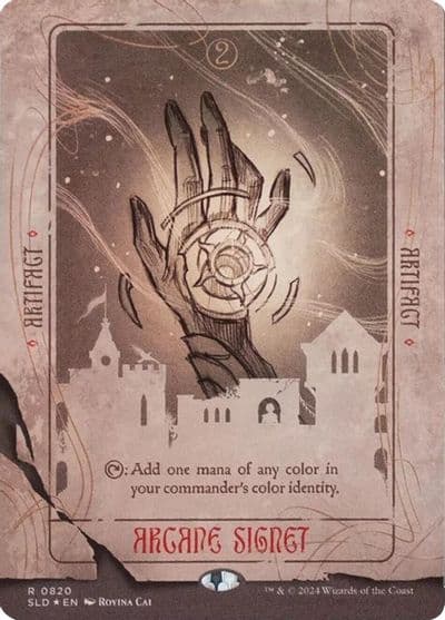Arcane Signet 0820 Secret Lair Drop Series Magic card