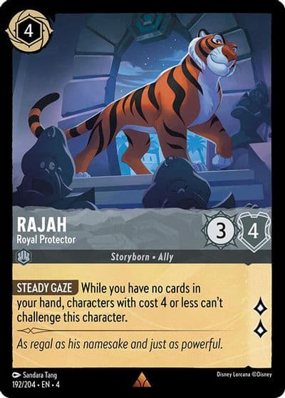 Rajah Royal Protector Ursula's Return Lorcana card