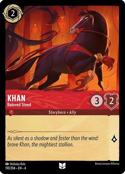 Khan Beloved Steed Ursula's Return Lorcana card
