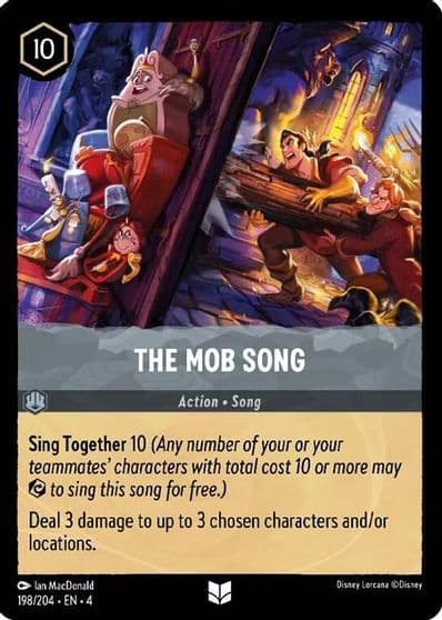 The Mob Song Ursula's Return Lorcana card