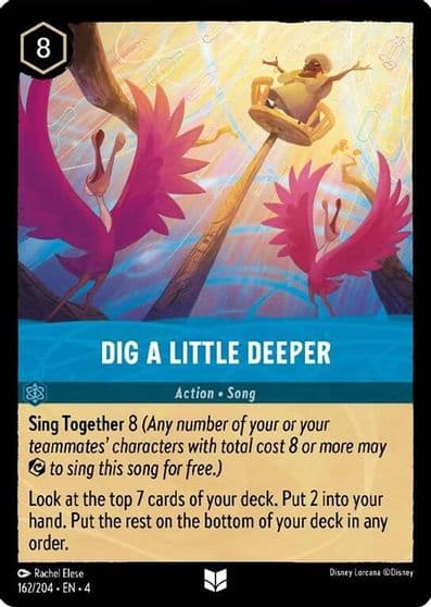 Dig a Little Deeper Ursula's Return Lorcana card