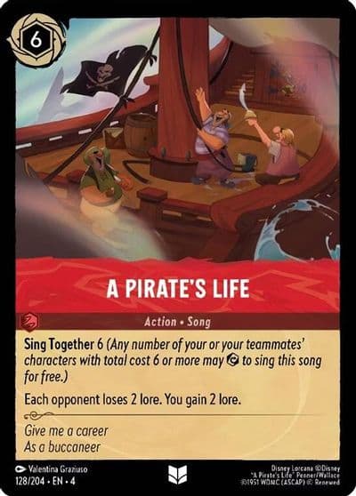 A Pirates Life Ursula's Return Lorcana card