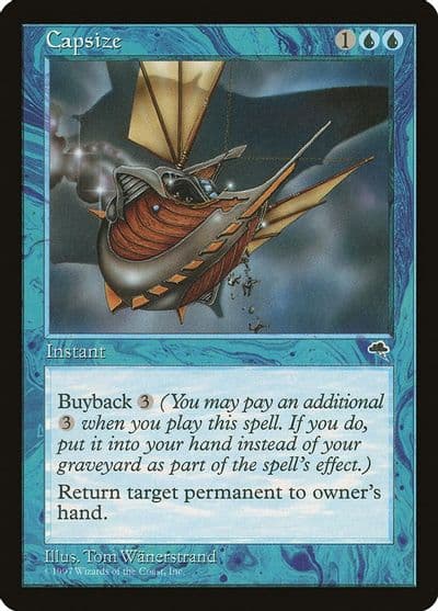 Capsize Tempest Magic card