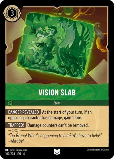 Vision Slab Ursula's Return Lorcana card