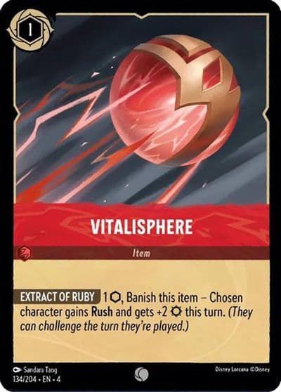 Vitalisphere Ursula's Return Lorcana card