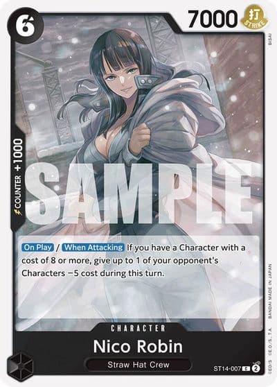Nico Robin Starter Deck 14: 3D2Y One Piece card