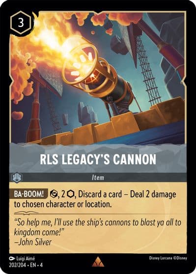 RLS Legacys Cannon Ursula's Return Lorcana card