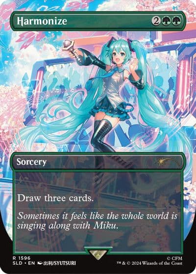 Harmonize 1596 Secret Lair Drop Series Magic card
