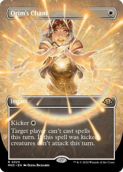 Orims Chant Borderless Modern Horizons 3 Magic card