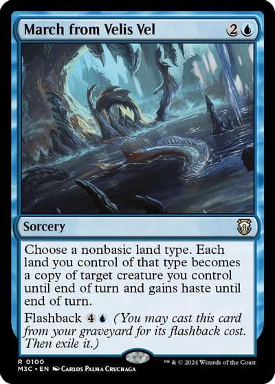 March from Velis Vel Commander: Modern Horizons 3 Magic card
