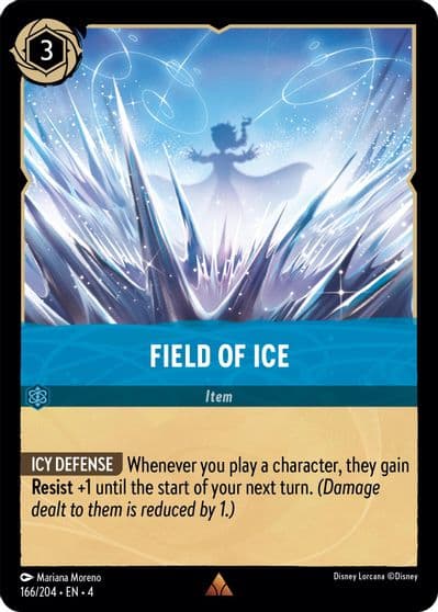 Field of Ice Ursula's Return Lorcana card