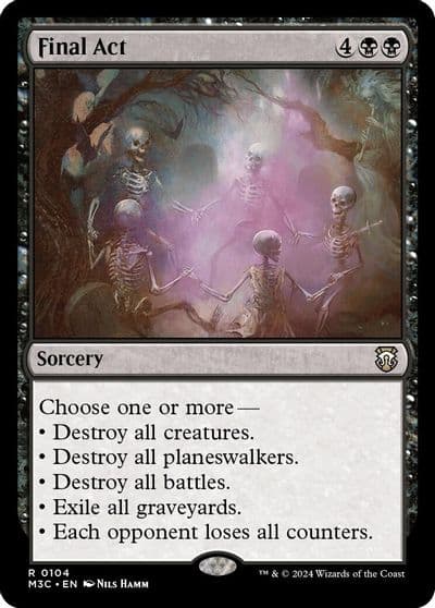 Final Act Commander: Modern Horizons 3 Magic card